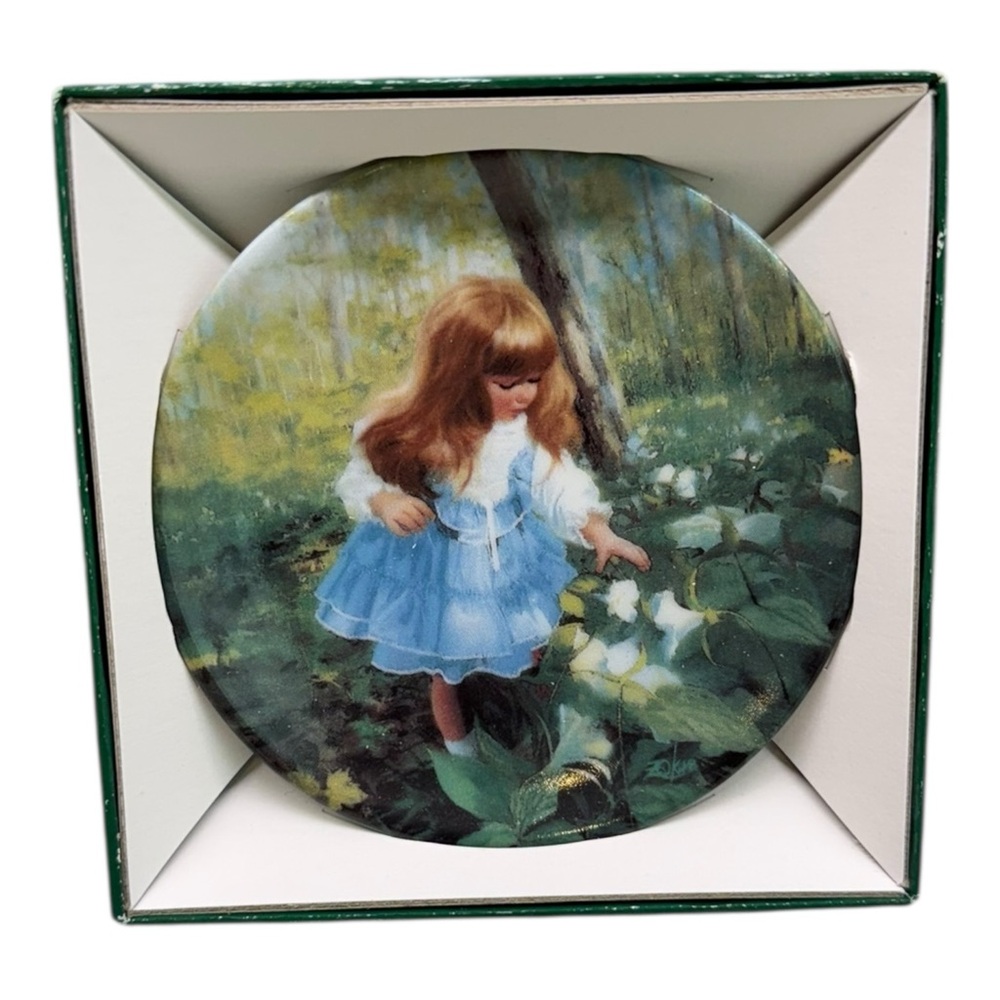 1991 Pemberton & Oakes "Enchanted Forest” Donald Zolan Collector's Plate